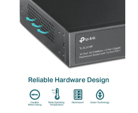 TP-Link 18p TL-SL1218P (16x10/100Mbit PoE+, 2x1000Mbit) - 1063920 - zdjęcie 8